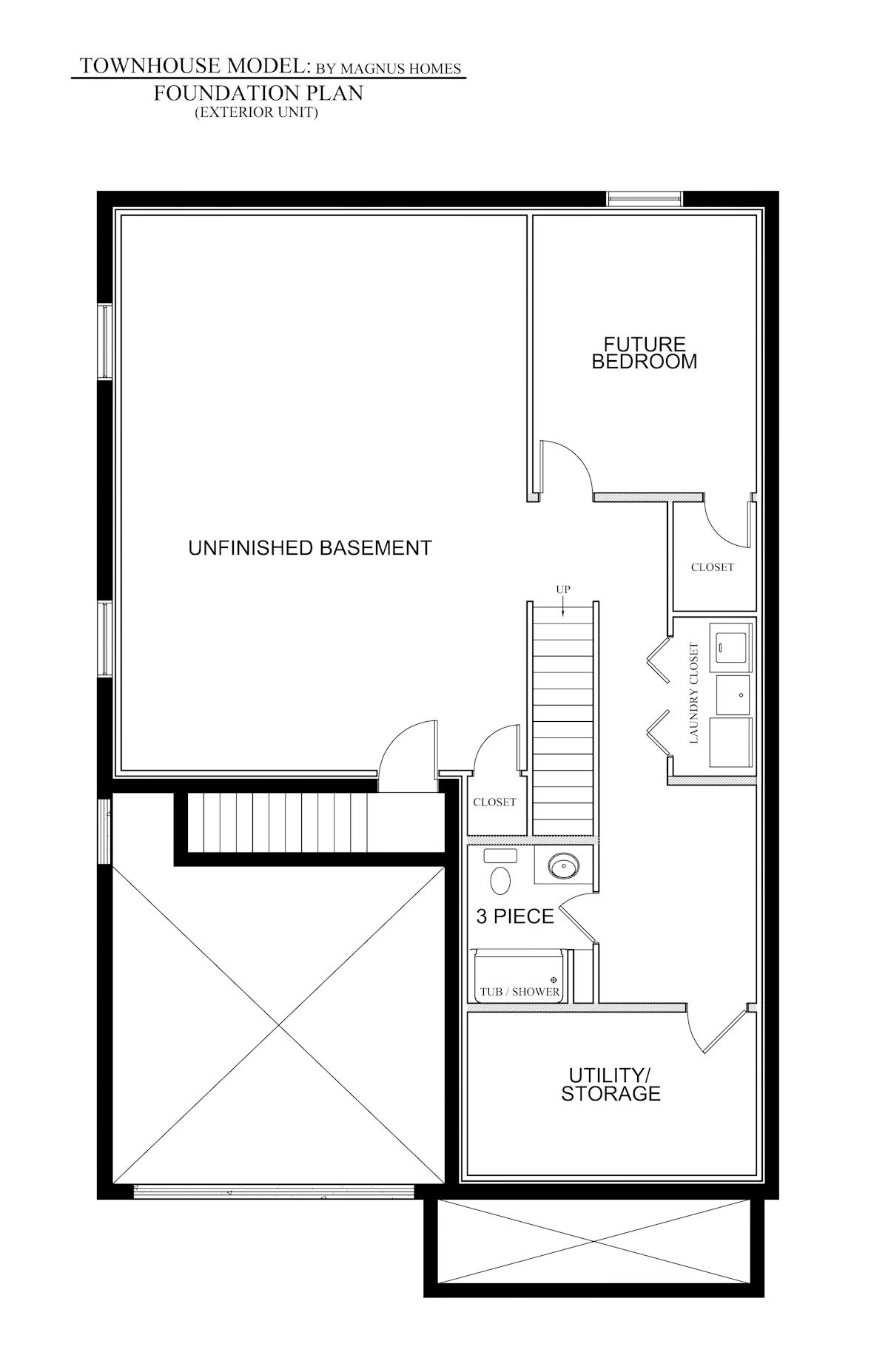 FOUNDATION- EXTERIOR UNIT 11